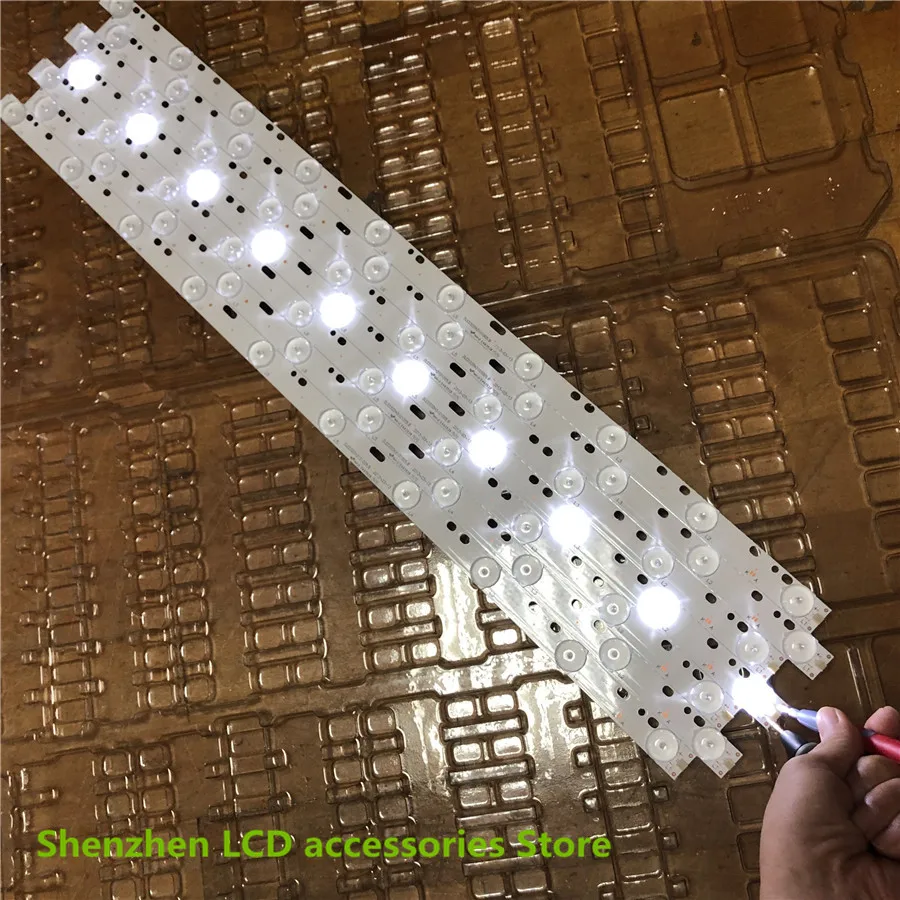Peças Lote Lcd Led Back Light D304phhb01f5b Kj315d10-zc14f-03 303kj315031 E348423 10led 570 Milímetros 3v 100% Novo 12 - tv - Image 2