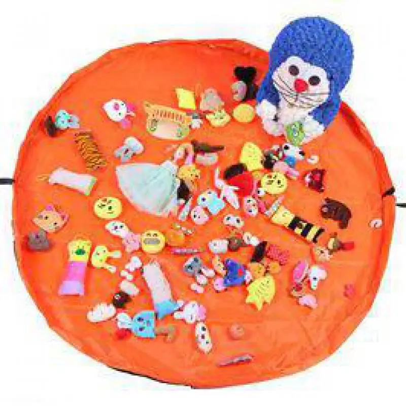 Горячая Распродажа, apete Infantil, портативная Детская сумка для хранения игрушек и игровой коврик, органайзер для игрушек, модная практичная сумка для хранения - Цвет: 5