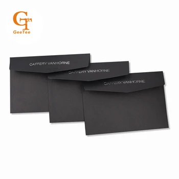 

Custom logo brand name printed business paper gift envelope, credit card,name card thank you card customzied packaging envelopes