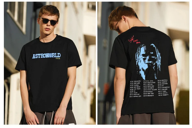 Astroworld Tour, футболка с астронавтом, мужская, женская, с галстуком, крашеная, Astrworld, футболка в стиле хип-хоп, уличная одежда, ASTROWORLD, футболка, топы, футболки