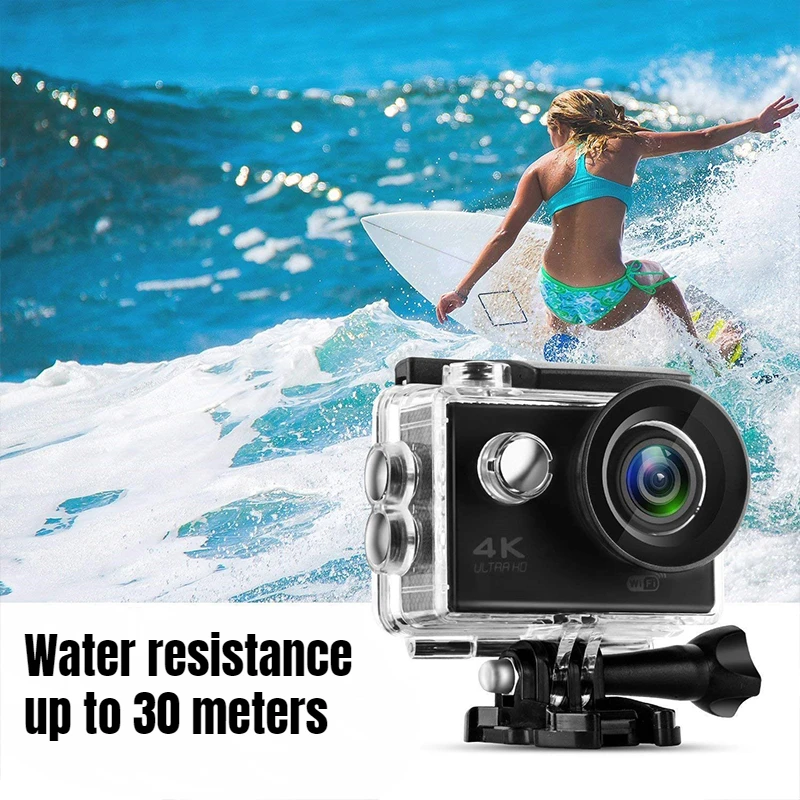 Экшн-камера Ultra HD 4K водонепроницаемая для подводной съемки на велосипеде Gopro Hero 9 |