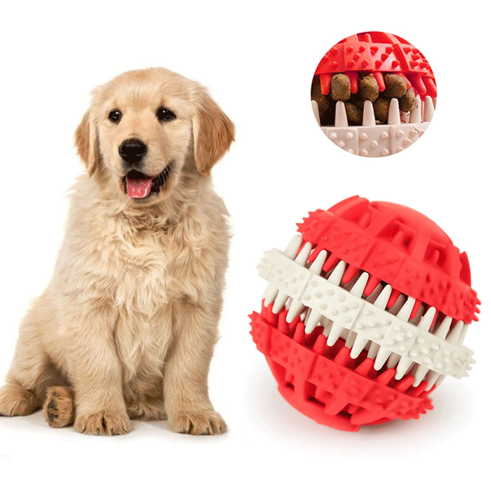 dog rubber treat ball