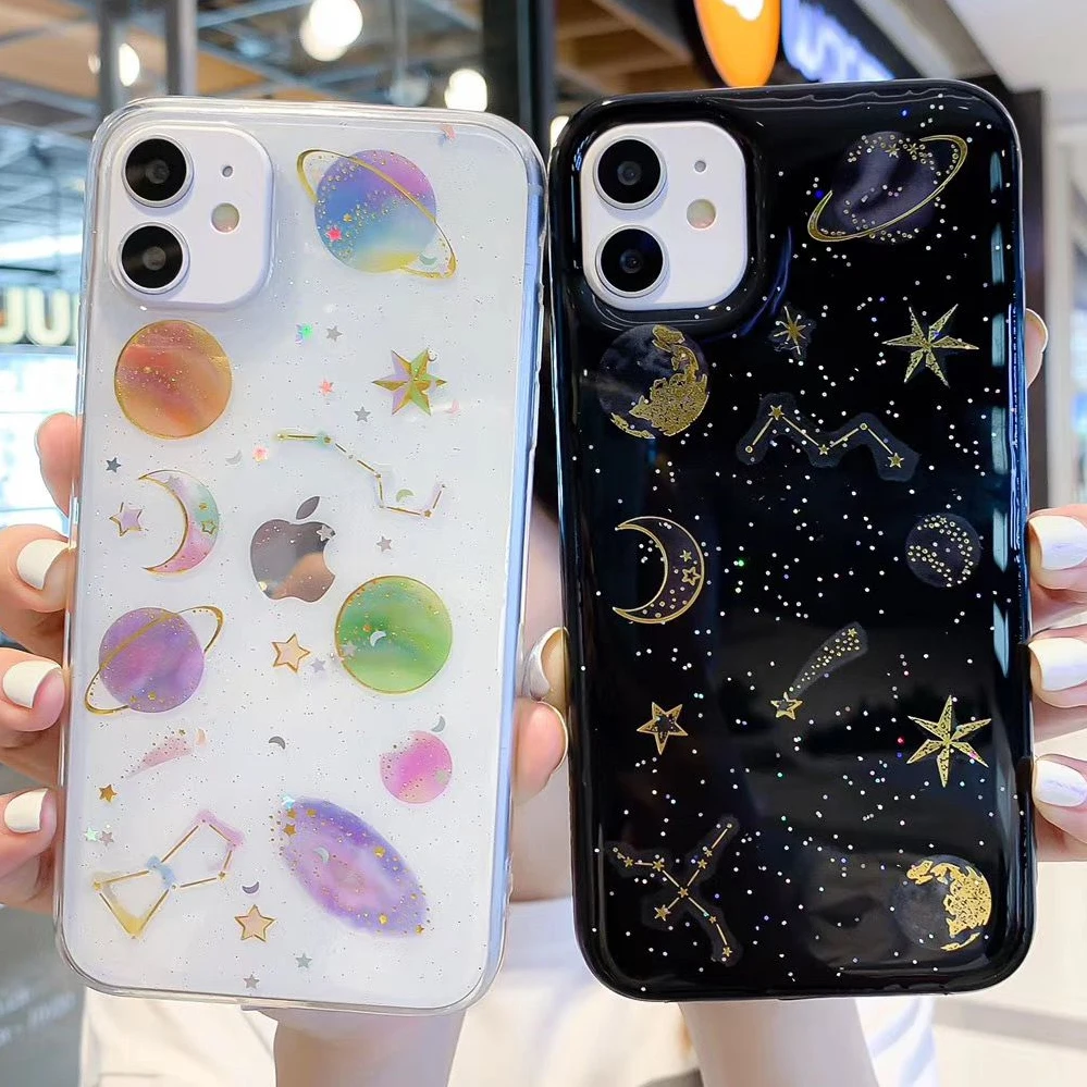 Чехол с космической планетой для Huawei P20 P30 P40 P10 Mate 30 20 10 Lite Y5 Y6 Y7 Y9 Prime P Smart 2019 Honor 9 Pro 8X