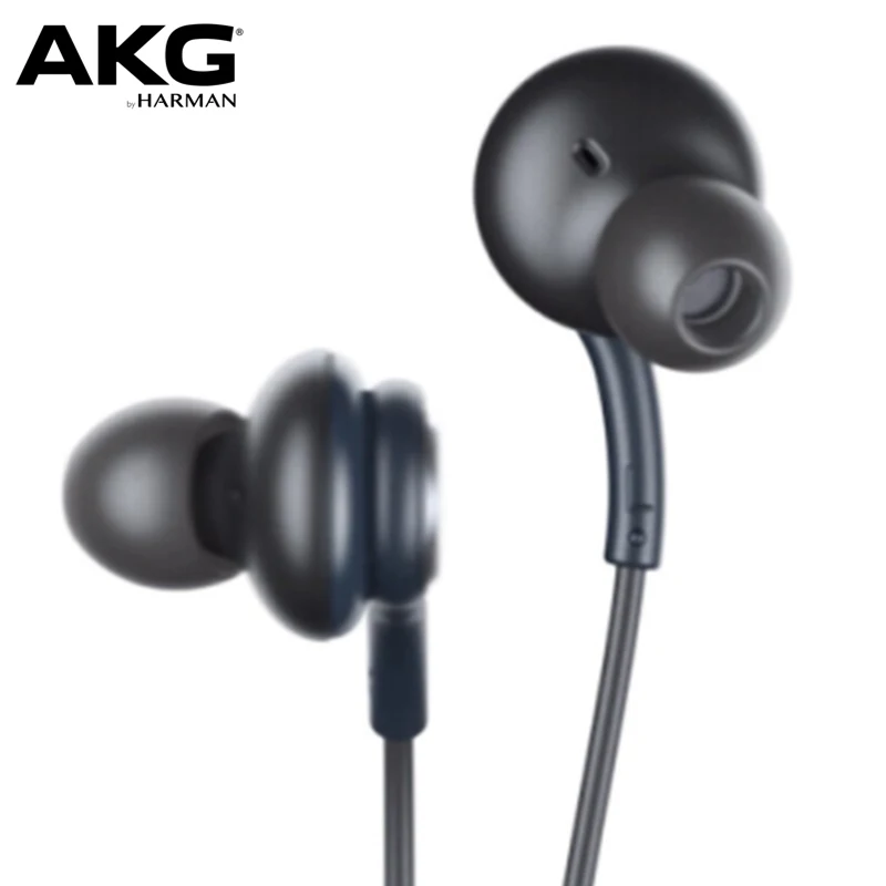Оригинальные AKG наушники с микрофоном 3,5 мм, наушники с басами для Galaxy S8/S8+ регулятор громкости, громкая связь