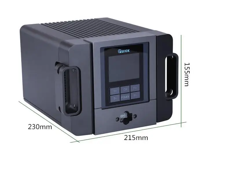 Quick TR1300A интеллектуальная пайка горячим воздухом станция паяльная станция bga станция для демонтажа 1300 Вт ЖК-дисплей