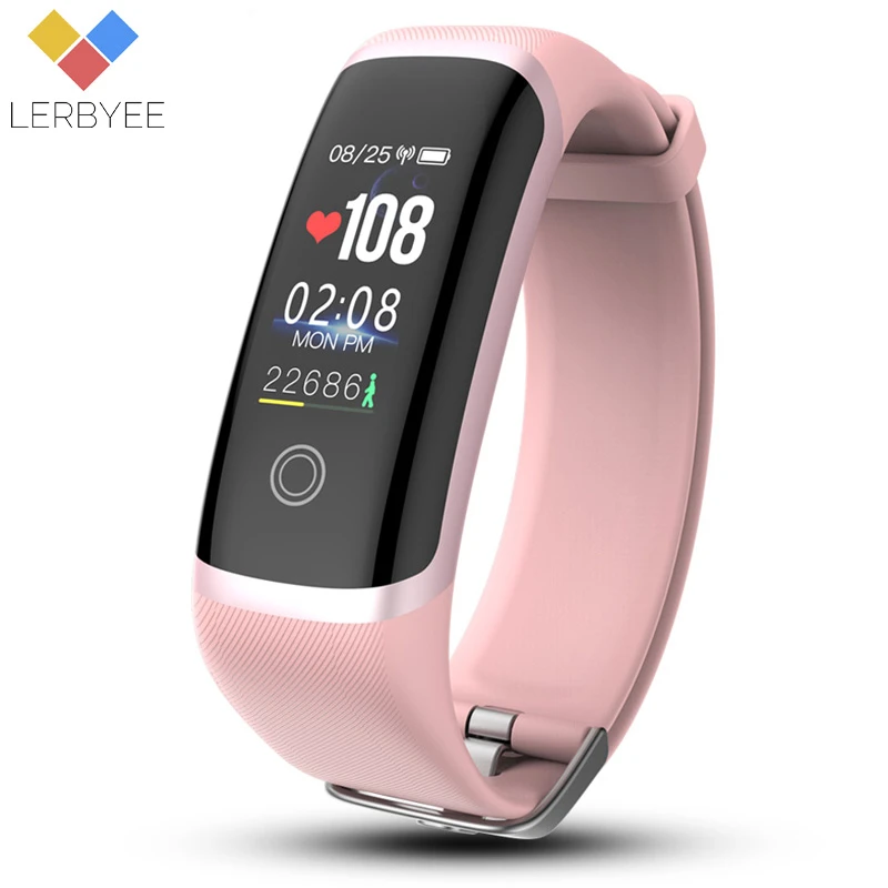 Lerbyee Smart Bracelet M4 Heart Rate Monitor Nrf52832 Fitness Tracker