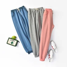 Зима verdikking fluwelen Повседневный Stiksels Comfy Joggingbroek досуг удобные кашемировые теплые брюки пижамы