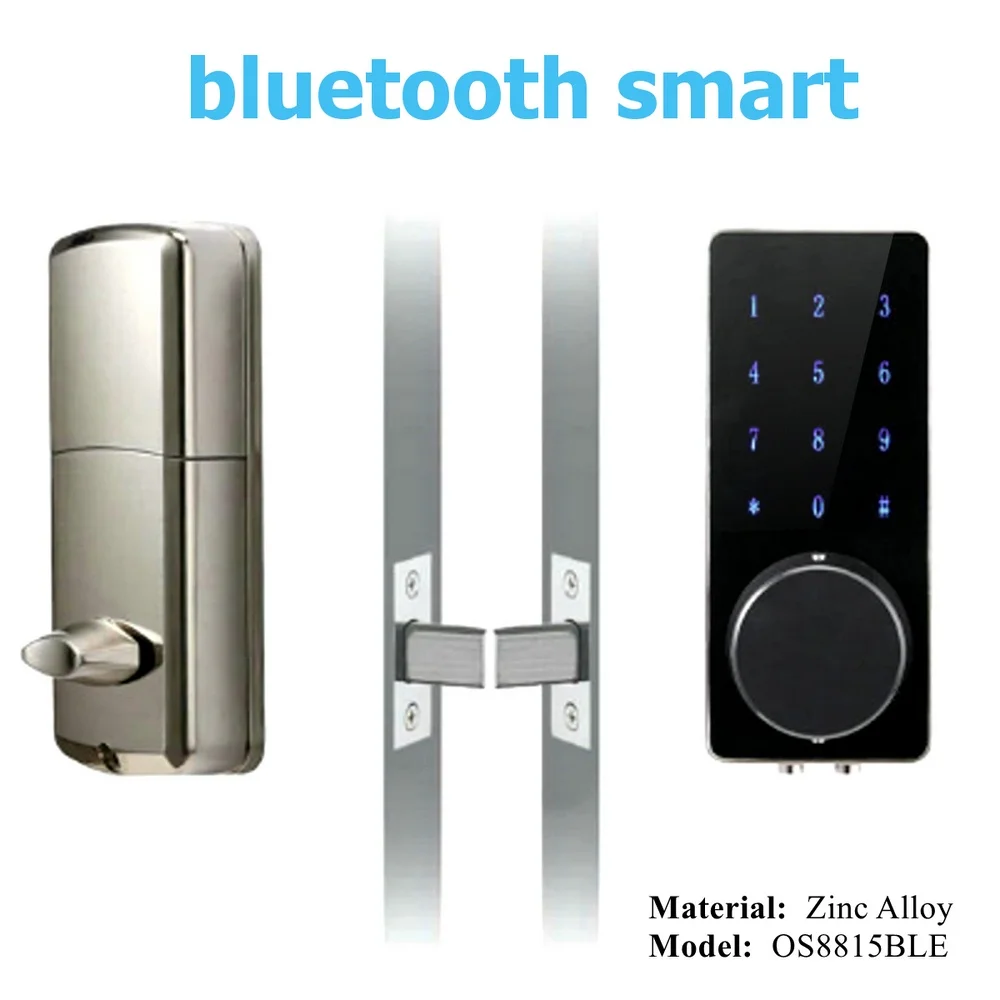 Умный Цифровой Дверной замок Bluetooth без ключа сенсорный пароль приложение Deadbolt безопасность умный цифровой сенсорный кодовый дверной замок