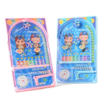 

Children Cartoon Mini Pinball Desktop Battle Game Maze Exercise Finger Flexibility Kids Playing Toy Gifts Random