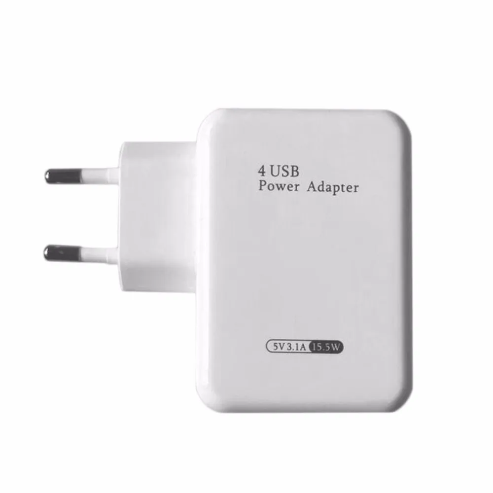Горячий usb-хаб адаптер питания настенное домашнее зарядное устройство для телефона 4 порта