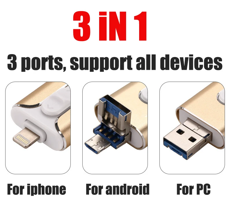 Прочный USB флеш-накопитель 128 ГБ 256 ГБ для iPhone, android, телефон, флеш-накопитель 64 ГБ, фото-карта, usb 3,0, 32 ГБ, 16 ГБ, флешка, usb