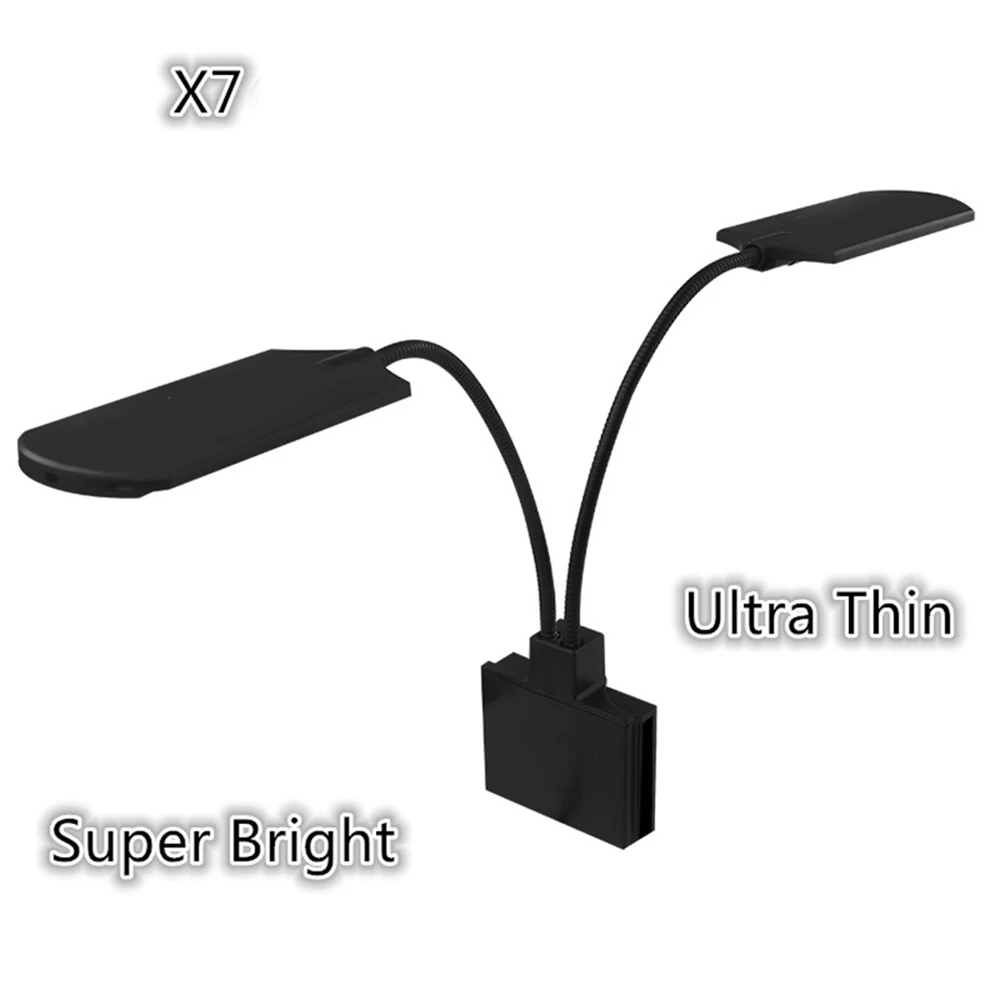 Super Slim LED Aquarium Lighting Fresh plants Grow Light 10W Aquatic Plant Clip on Lamp For Fish Nano Tanks|lamp for|plant lightgrow light |
