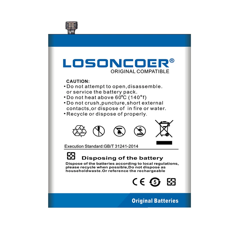 LOSONCOER 4700mAh BA923 запасная батарея для Meizu Note 9 M9 Note9 батареи мобильного телефона+ номер отслеживания
