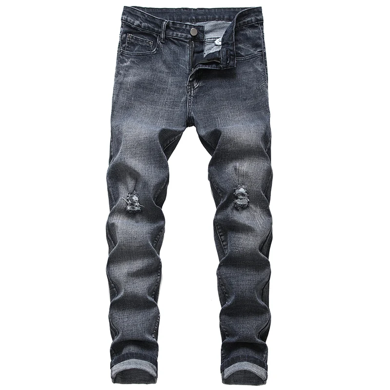 New Arrival Mens Casual Jeans Spring Autumn Slim Fit  Jeans para hombre Men Trousers Fashion Male  Straight Denim Pants