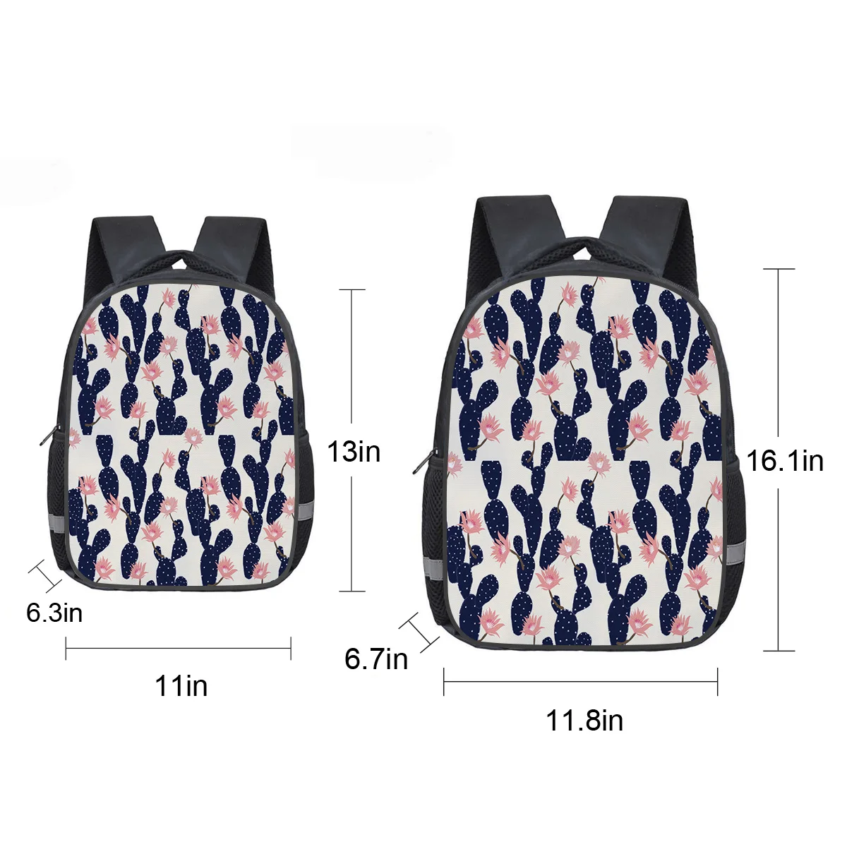 Кактус мультфильм цветок растение ноутбук Shoulderbag компьютер рюкзак Книга сумка