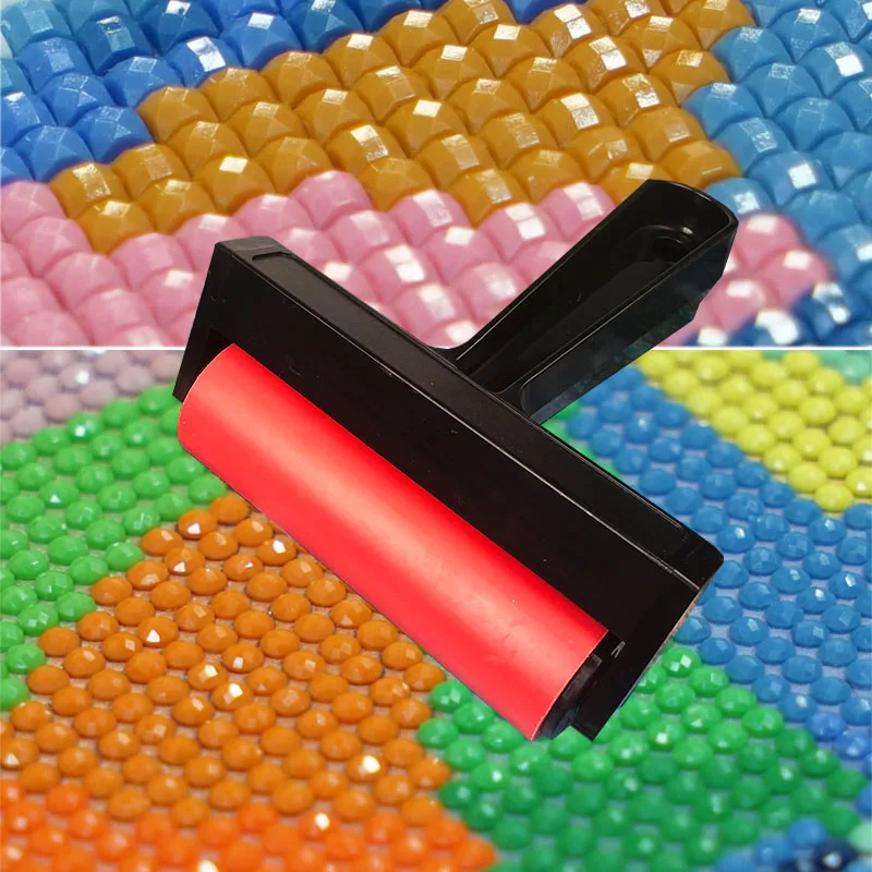 New Plastic Roller For Diamond Painting Accessories Diy Diamond Painting  Tool Sticking Tightly - Diamond Painting Cross Stitch - AliExpress