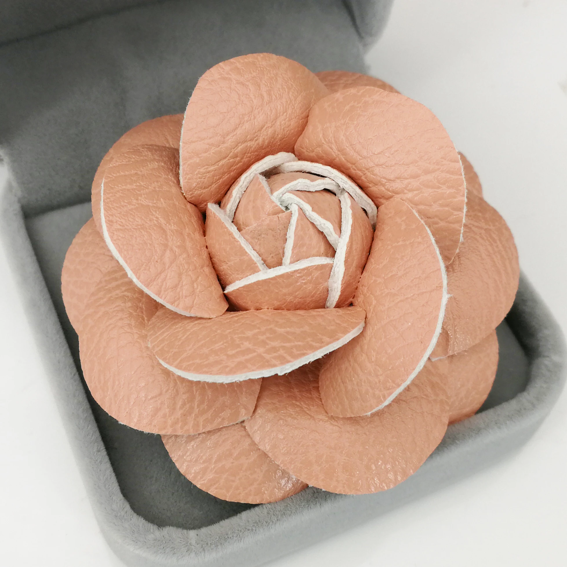 Leather Camellia Brooches For Women Elegant Big Flower Pins Scarf Buckle Fashion Jewelry Coat Accessories flower brooch,pin brooches,clothing brooch