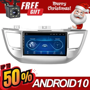 

9 Inch Touchscreen 2Din Car Radio Android 10.0 Multimedia Autoradio Stereo Player GPS Navi Head Unit For Hyundai Tucson 2015