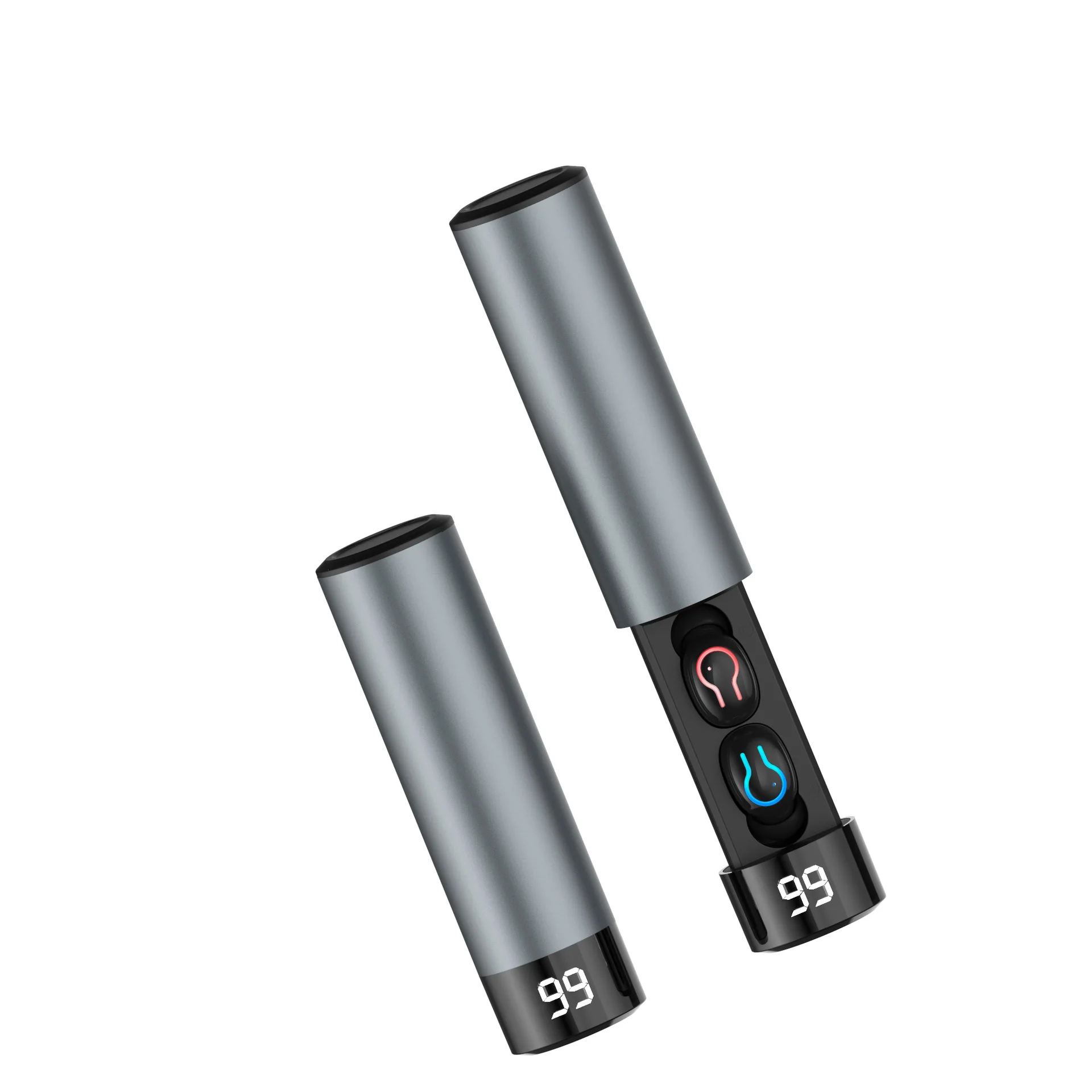 Q67 TWS беспроводной наушник личный модуль с цифровым дисплеем Выдвижная bluetooth-гарнитура 5,0 Автоматическое Сопряжение с мобильным питанием Q32