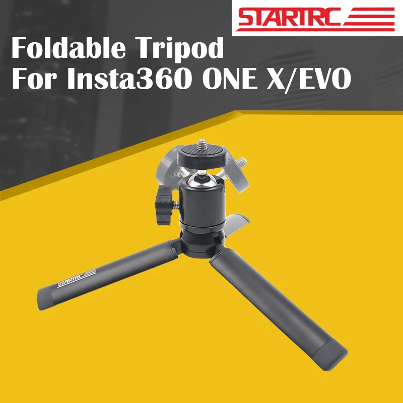 STARTRC складной штатив + алюминиевый держатель для телефона Osmo Action Insta360 ONE X/EVO