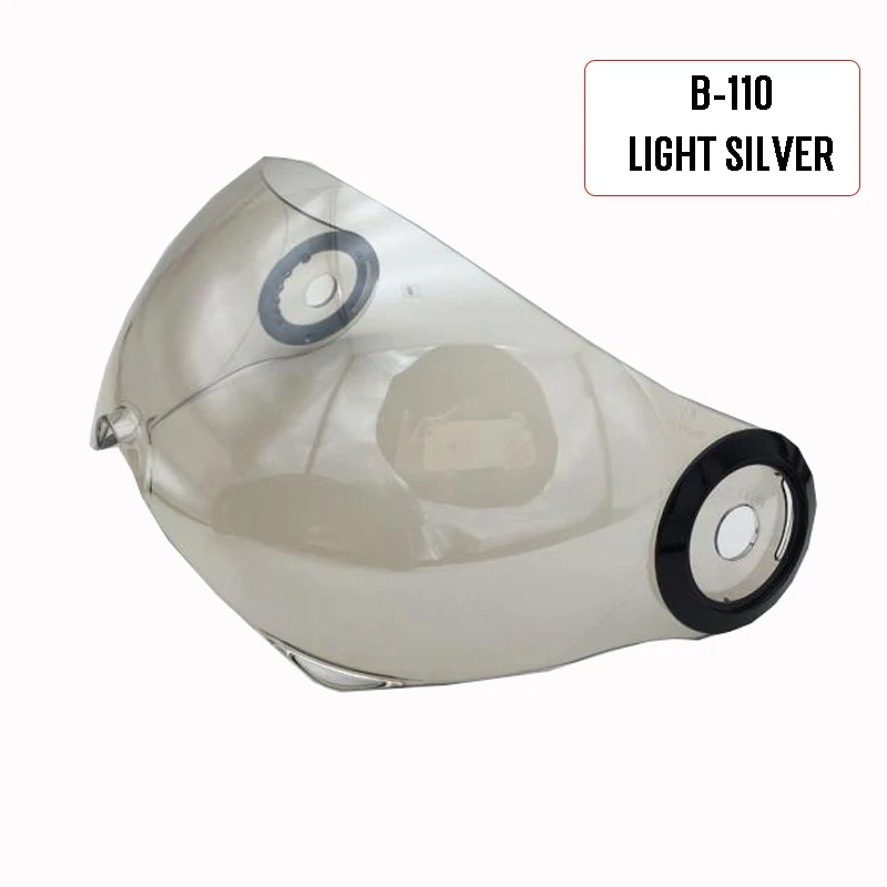 110 LIGHT SILVER BEON мотоциклетный полушлем козырек ветрозащитные шлемы защитные очки для BEON 102 103 BEON 110 110A 110B шлемы - Цвет: 110 LIGHT SILVER