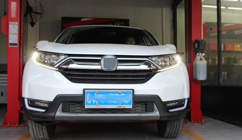 Подходит для Honda CRV CR-V2017-19 DRL вождения дневного света DRL с мигающим желтым поворотным сигналом противотуманная фара реле дневного света