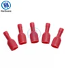 100PCS Red 22-18AWG Splice Wire Connector Insulated Male Female Crimp Spade Terminal ► Photo 2/6