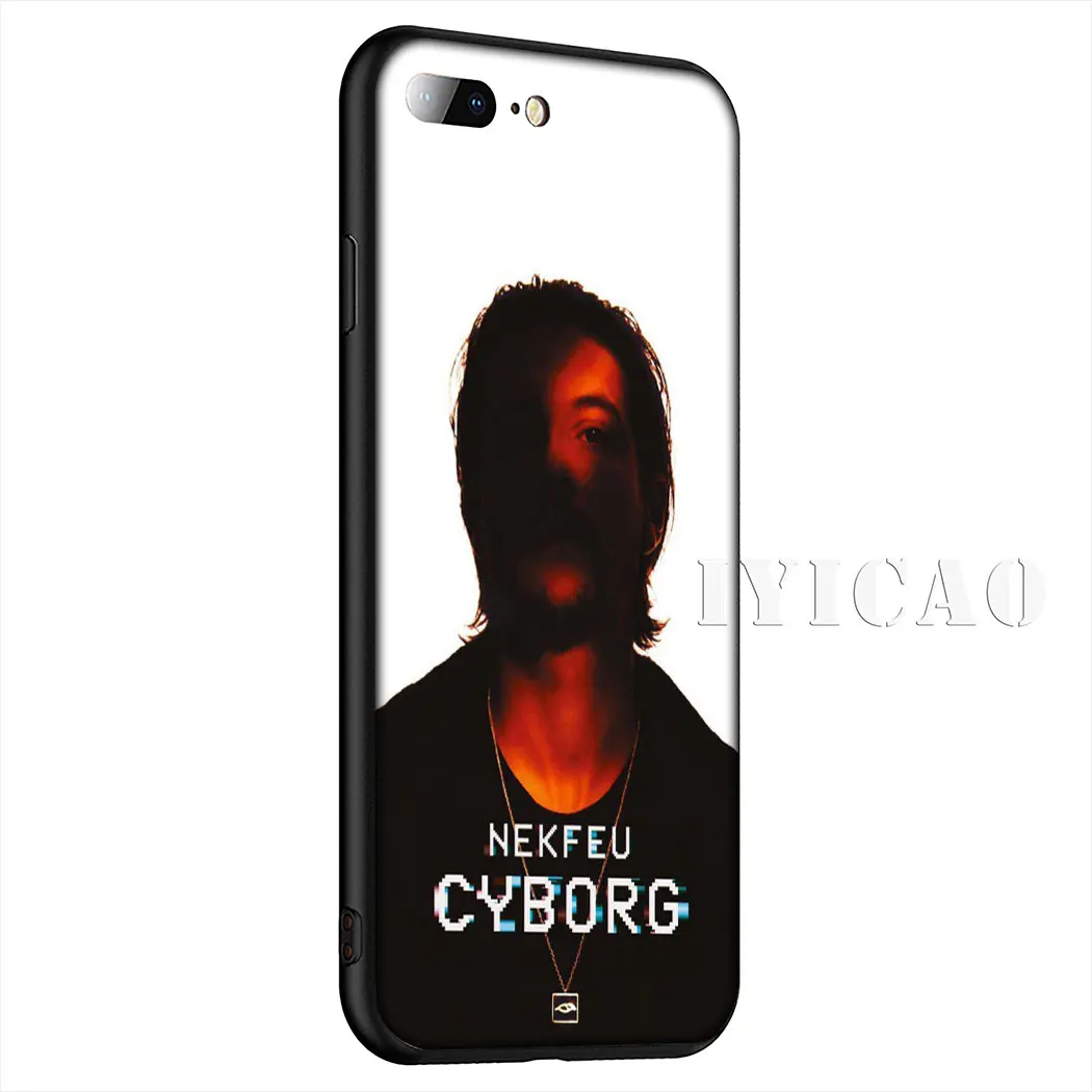 IYICAO Nekfeu Rapper Мягкий силиконовый чехол для iPhone 11 Pro Max XR X XS Max 6 6S 7 8 Plus 5 5S SE чехол для телефона