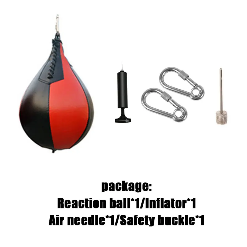 Elastic Inflating Hanging Boxing Ball Sports Training Equipment Air Pump Valve 