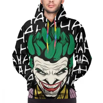 

Haha Joker Jacket Costume 3D Print Sweatshirt Hoodies Funny Autumn Streetwear Hoodies Sweatshirt Cosplay Joker Tattoos Hooded