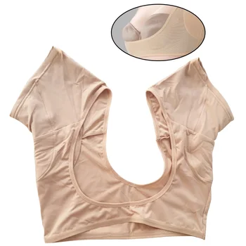 

1pc Breast Support Women Underarm Sweat Vest Sweat Guard Underwear Short Breathable Comfortable For Sports Or Daily Wear A4