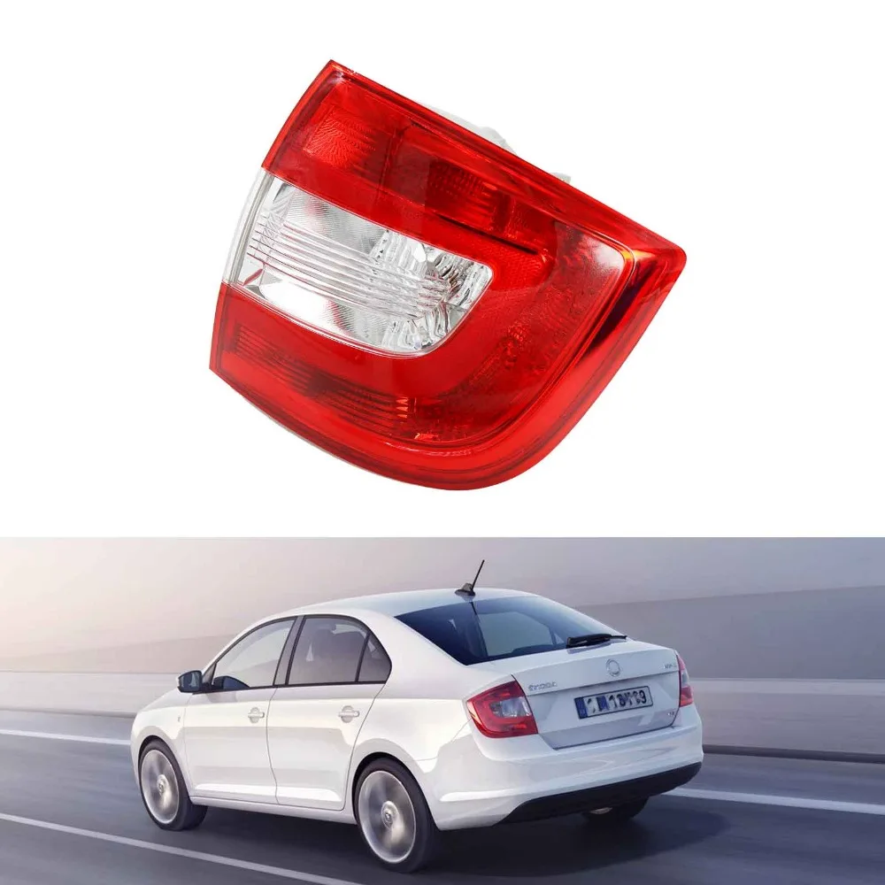 Для Skoda Rapid 2013 хвост противотуманных фар правой стороны сзади светильник без проводов и лампы