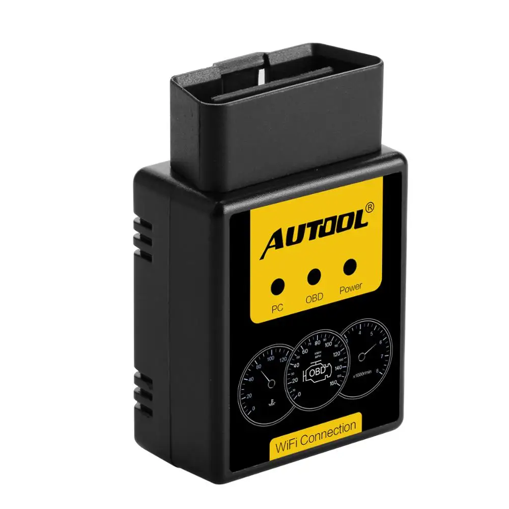 AUTOOL A1 OBD2 сканер V1.5 Bluetooth/WIFI OBD II автомобильный диагностический работает на Android