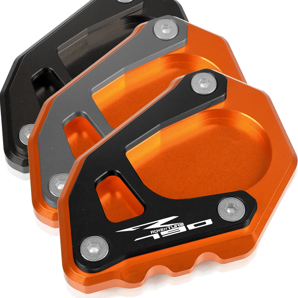 

For KTM 790 Adventure S 2019 790 Adventure R 2020 Motorcycle Aluminum Kickstand Side Stand Plate Pad Support Enlarge Extension