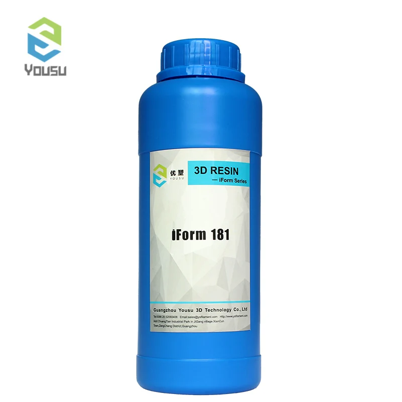 

YOUSU /SparkMaker Resin 405nm UV photopolymer Resin/for SLA DLP LCD 3D Printer Printing Material/ from Moscow
