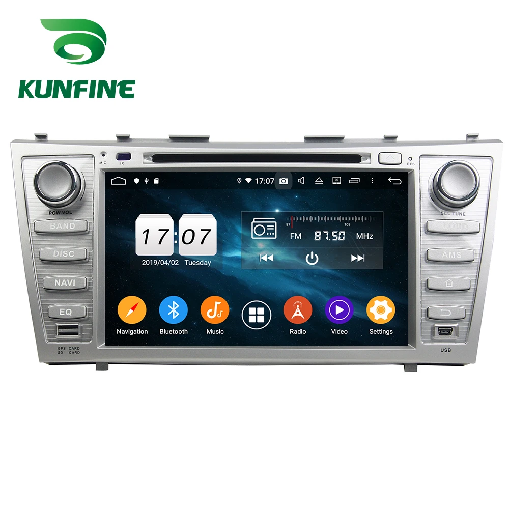 Android 9,0 Восьмиядерный 4 Гб ОЗУ 64 Гб ПЗУ автомобильный DVD gps мультимедийный плеер стерео для Toyota CAMRY 2006-2011 радио головное устройство