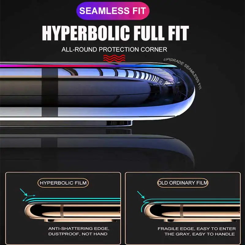 20D закаленное защитное стекло для экрана для Oneplus 7 Pro 7 защитное стекло полное покрытие для Oneplus 6 6T стеклянная пленка