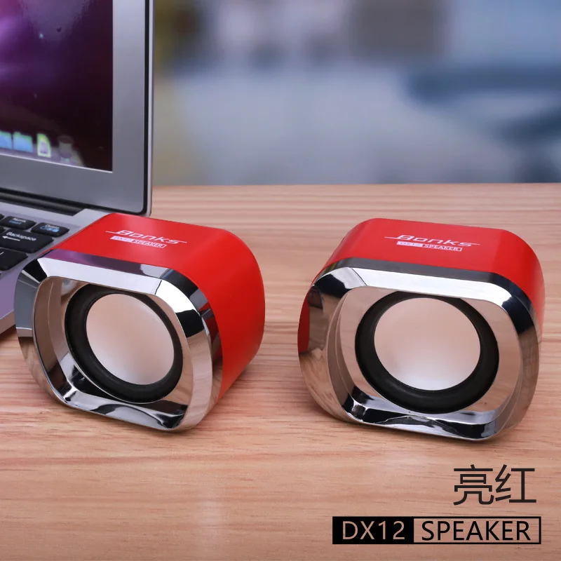 F 2 шт. компьютерный динамик USB 2,0 питание Настольный аудио ноутбук USB портативный мини компьютерный мультимедийный динамик - Цвет: F