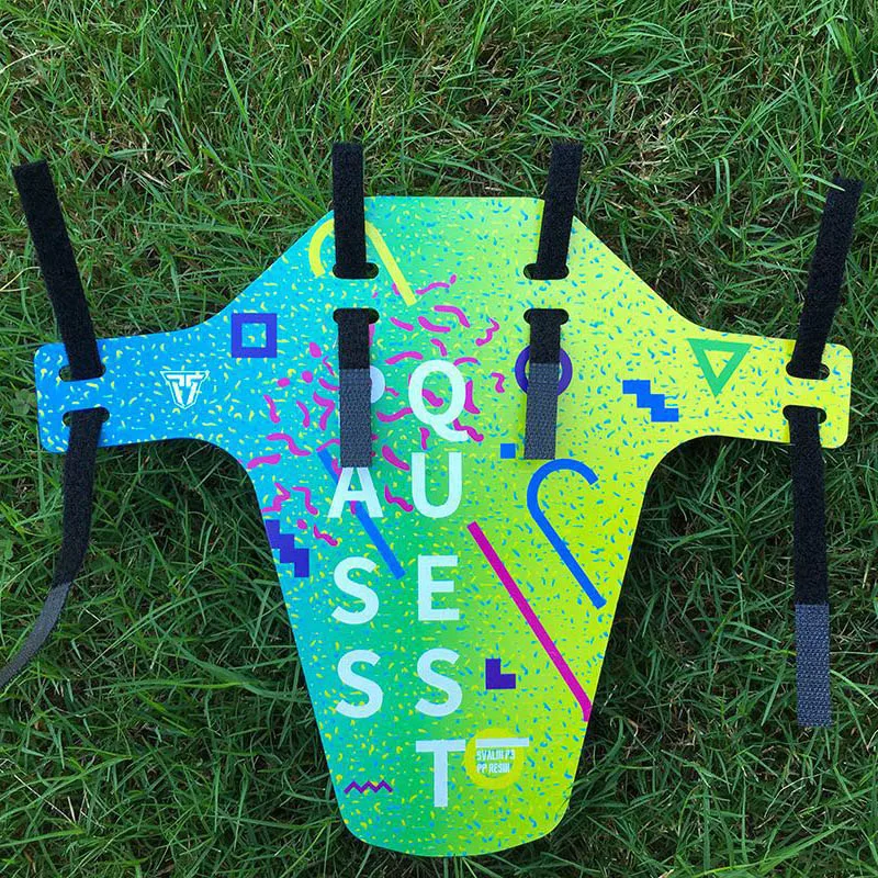 

Pass Quest Bike Front Fork Fenders or Rear Saddle Rail Fender Mud Guards MTB Mudguard Enduro Mud Guard