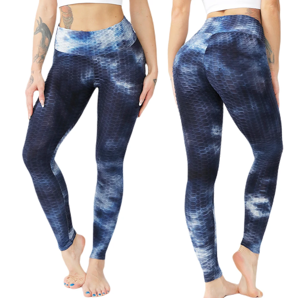 Women's Leggings High Waist TIK tok Tummy Control Butt Lift Workout Sport Tights Yoga Pants For Fitness