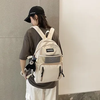 

new Korean style College Students backpack outdoor backpack fashion casual couple travel backpack men and women Shoulder Bags
