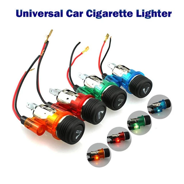 12V 120W Car Motorcycle Female Cigarette Lighter Socket Adapter Charger Plug  - China Motorcycle Socket, Cigarette Lighter Socket