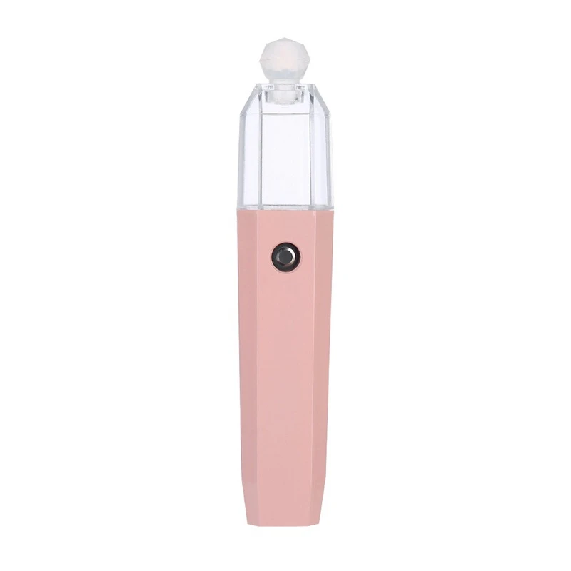 Pink Usb зарядка Пароварка для лица нано туман опрыскиватель Мини Портативный гидратация лица ингалятор увлажнитель увлажняющий уход за кожей - Цвет: Pink