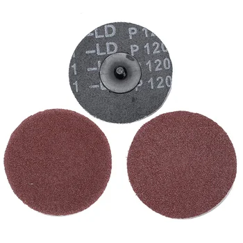 

25pcs 120 Grit Sanding Disc R Type Discs Abrasive Roloc Disc Polishing Tool for Surface LB88