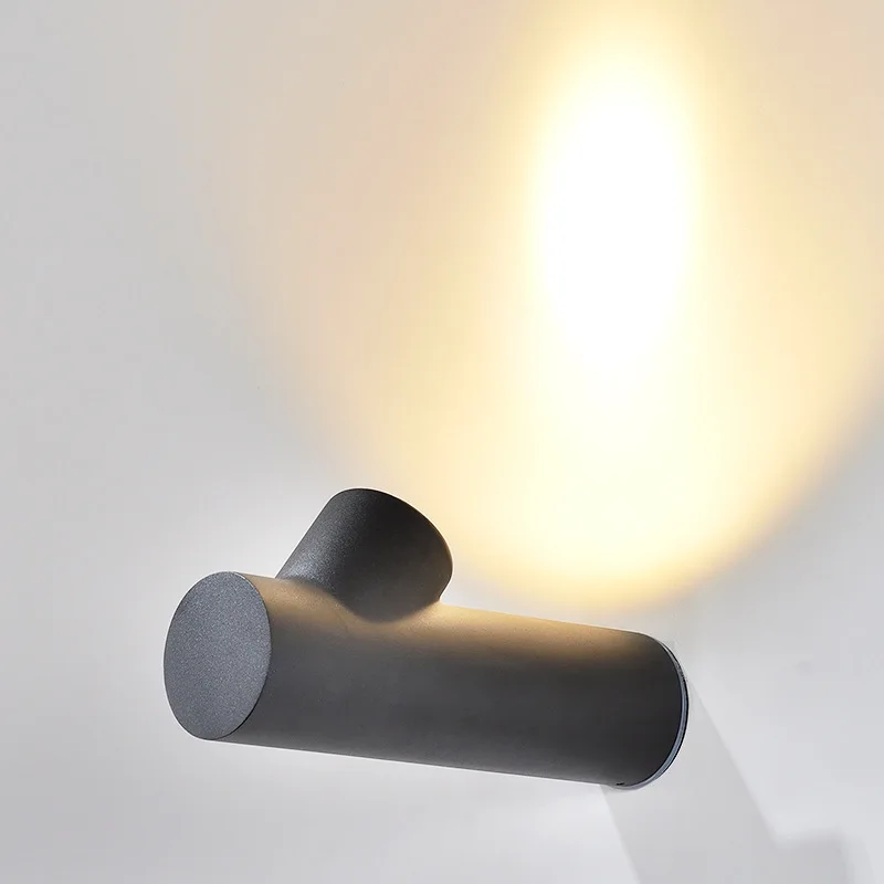 Outdoor Die-Casting Aluminum Wall Lamp Stair Aisle Background Wall Lamp LED Waterproof Balcony