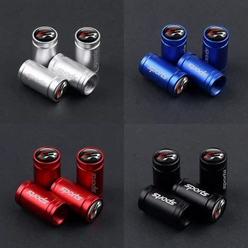 

4Pcs Sports Emblem Car Wheel Tire Valve Caps Badge For Seat leon FR Ibiza Altea Exeo Formula Racing Car Accessories Car Styling