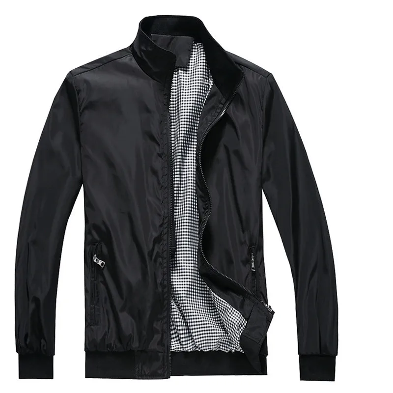 

2020 Spring Jacket for Men Outwear Black Jacket Waterproof Thin Coat Workwear Clothes for Men