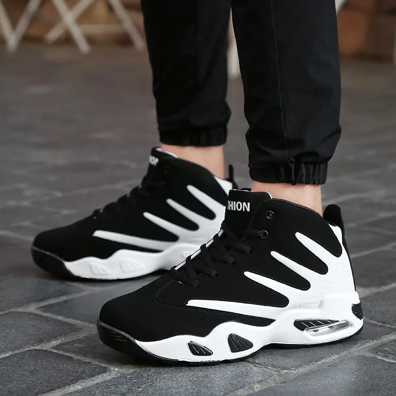 

Spring Athletic Shoes MEN'S Casual Shoes Air Cushion Running Shoes MEN'S SHOES Breathable Korean-style Board Shoe Men's Trendy S