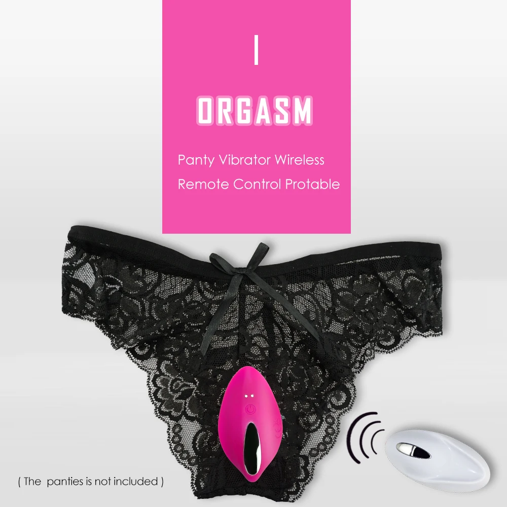 APHRODISIA Quiet Panty Vibrator Wireless Remote Control Portable Clitoral Stimulator Invisible Vibrating Egg Sex-toys for Women