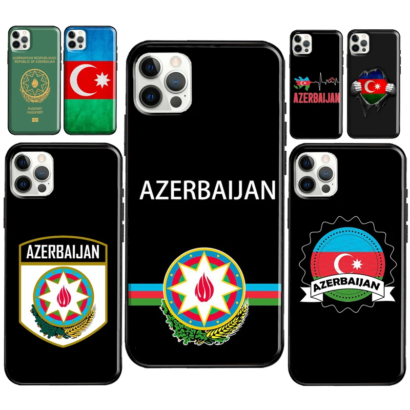 Чехол для телефона с гербом Азербайджана флагом iPhone 12 Pro Max 13 Mini SE 2020 8 7 Plus 11 X XS XR |
